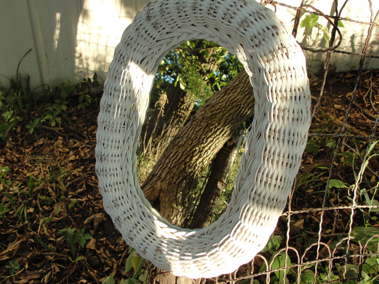 shabby chic vintage wicker mirror shabby chic vintage wicker mirror