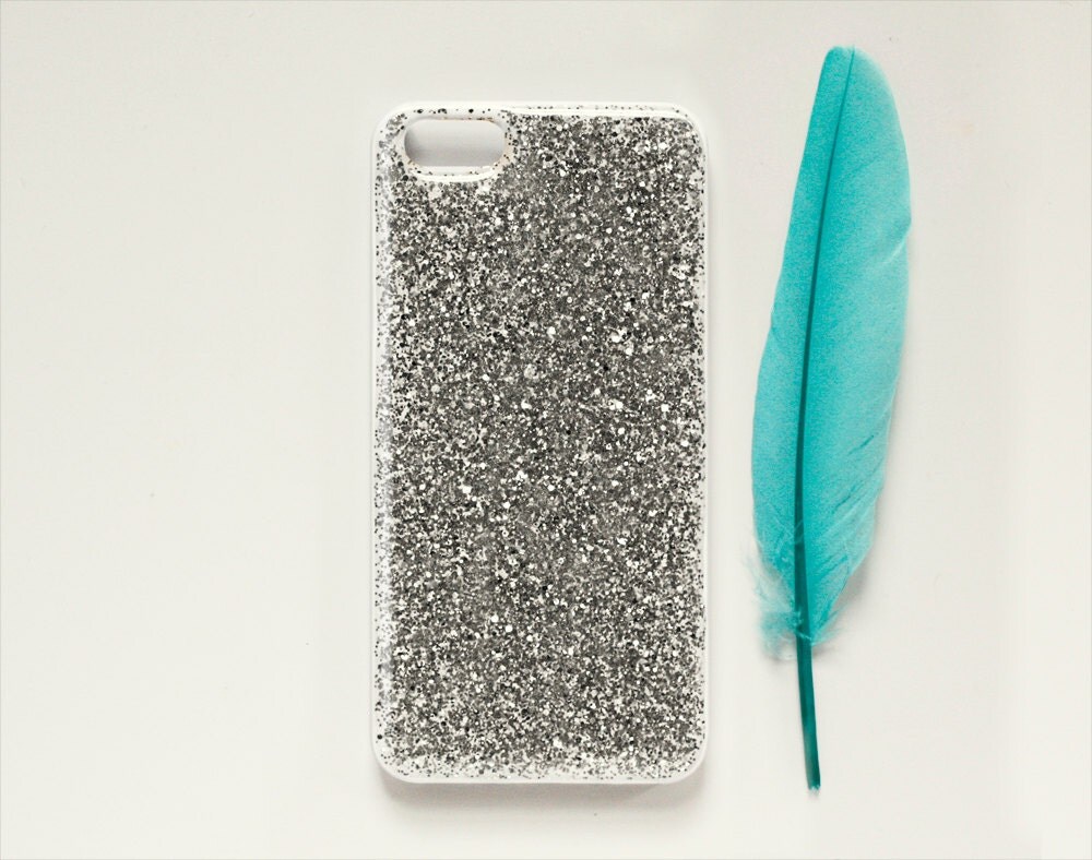 SALE real glitter iPhone case / 5 / 5s / 6 / 6s // resin