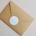white large circle stickers (24 stickers)