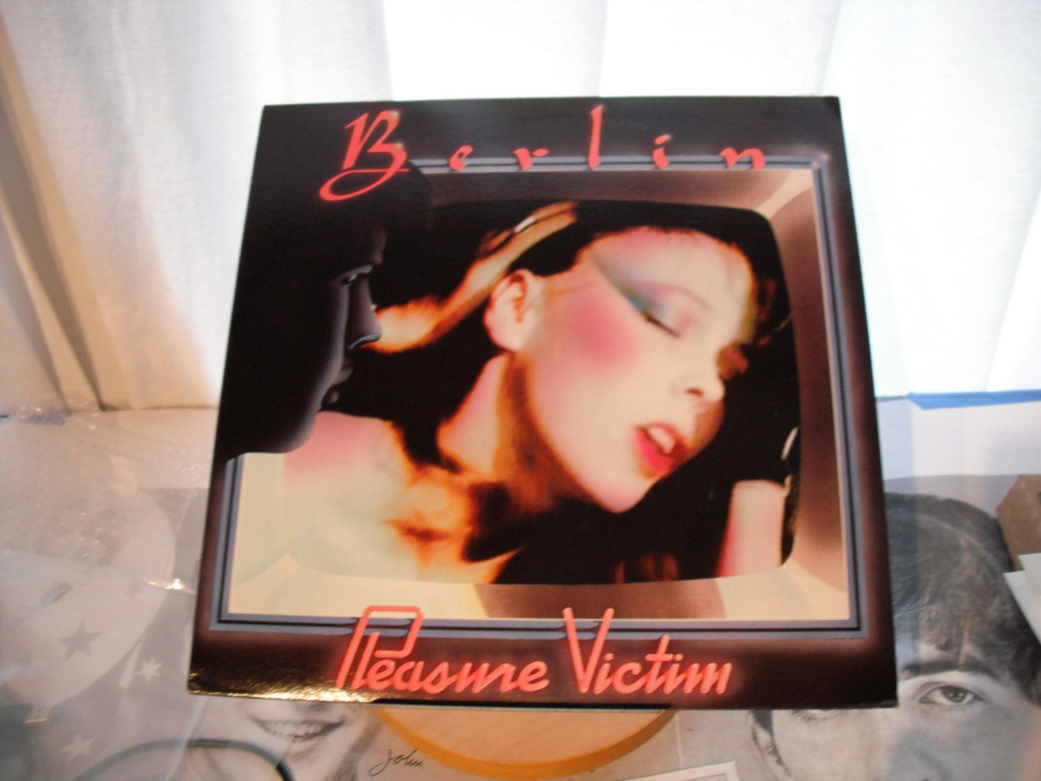 Berlin Pleasure Victim On Geffen Records 1982 Gold Record