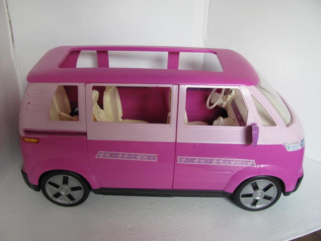 Barbie Mattel Purple VW Bus Van