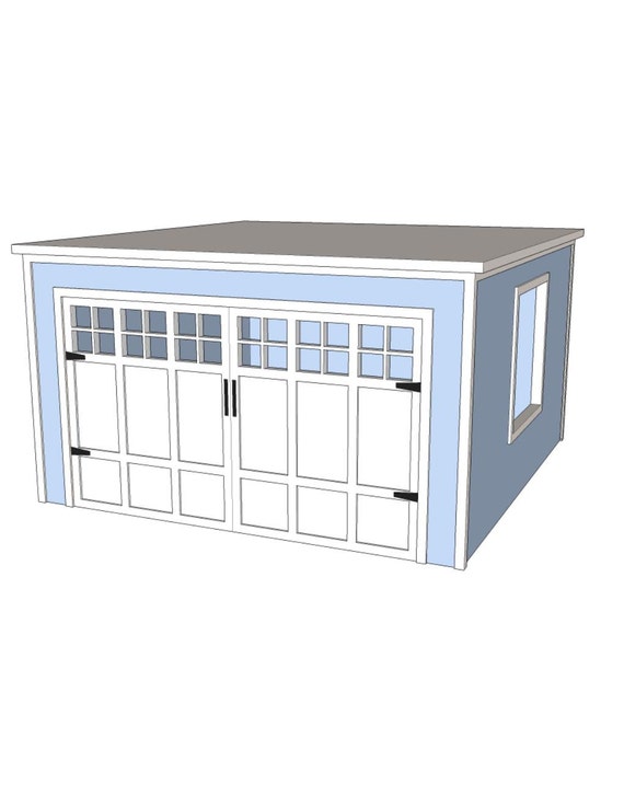 Doll Garage Plans for American Girl or 18 inch dolls NOT