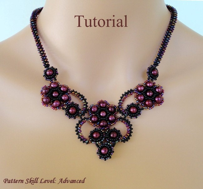 French Kiss Tutorial With Pictures | french kiss beaded necklace beading tutorial beadweaving French Kiss Tutorial With Pictures | french kiss beaded necklace beading tutorial beadweaving