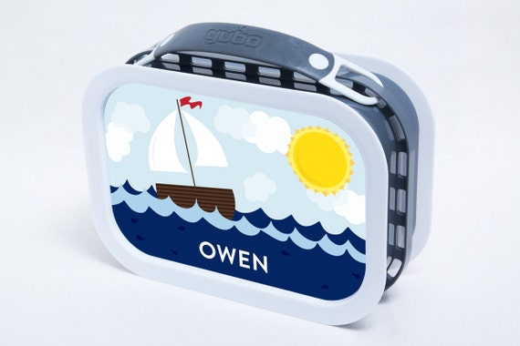 Personalized Lunchbox for Kids - Sailboat Lunchbox Il_570xn