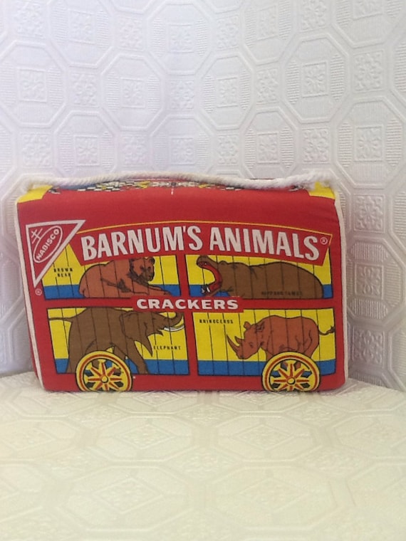 Items similar to Nabisco Barnum s Animal Crackers Pillow on Etsy