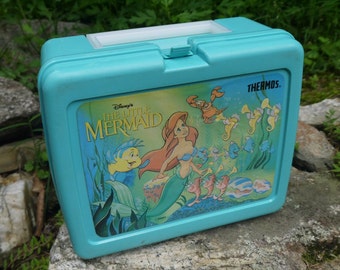Vintage Disney's The Little Mermaid Lunch Box