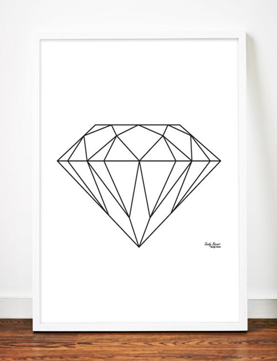 Items similar to Diamond Print Digital Download Printable File ...
