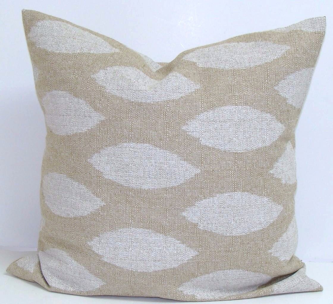 LIGHT BROWN PILLOWS Tan Pillow Cover Neutral Throw Pillow