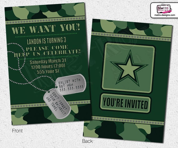 Camo Invitations Il_570xn