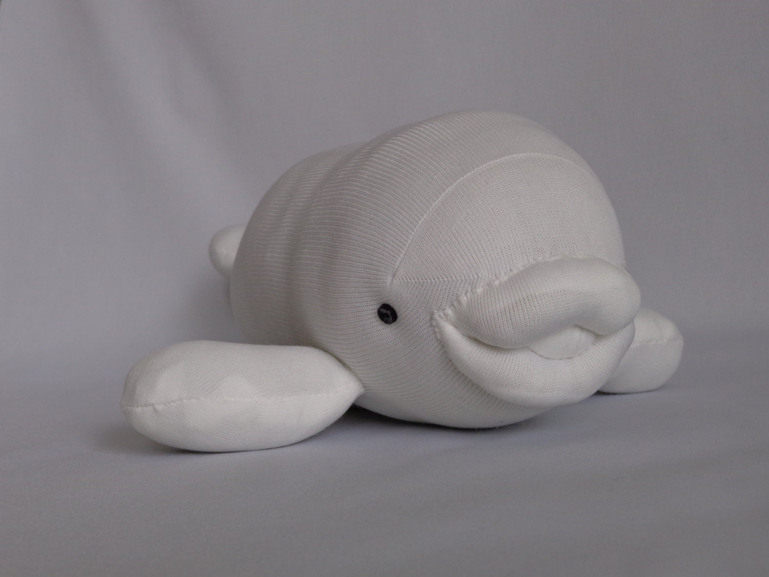 stuffed beluga whale