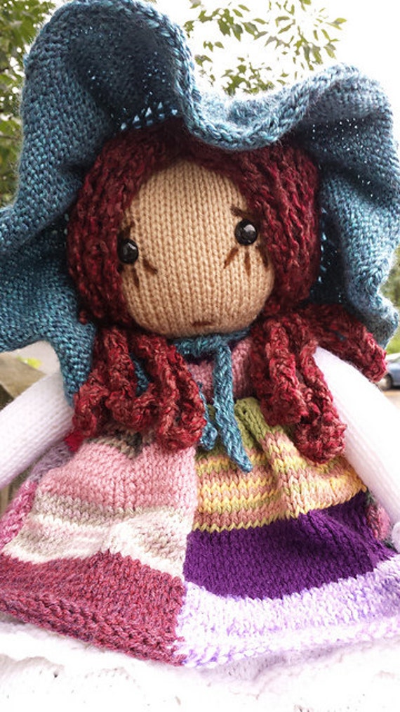 Bella Dorella Raggedy Lottie ragdoll doll knitted doll PATTERN from Deena6A o...