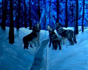 3 wolves moon