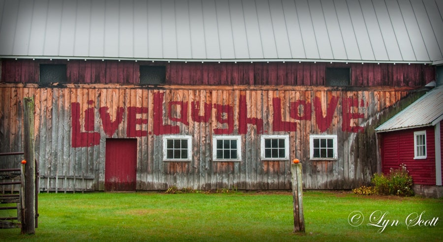 The Red Vermont Barn Nature photography landscape rustic