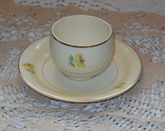Homer Laughlin China Eggshell Cup and Saucer :)