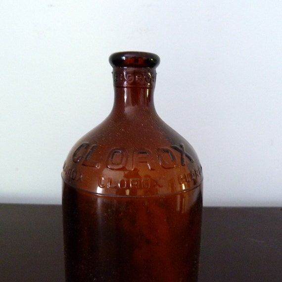 Vintage Clorox Bottle 92