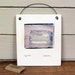 Typewriter. Polaroid Transfer Printed on Small Fired Ceramic Slab. Vintage Tower Electric Typewriter.