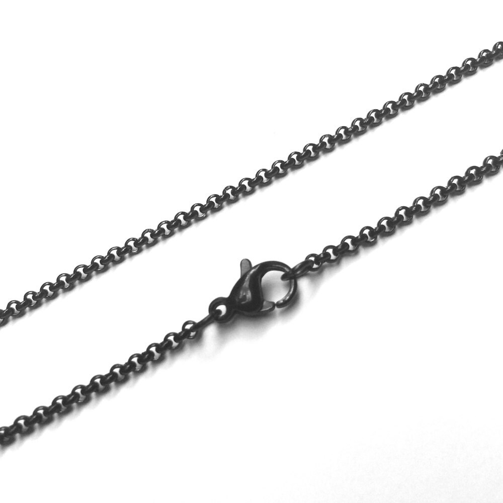 18in chain on neck