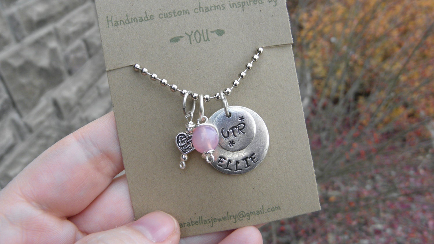 CTR Necklace Baptism necklace name necklace