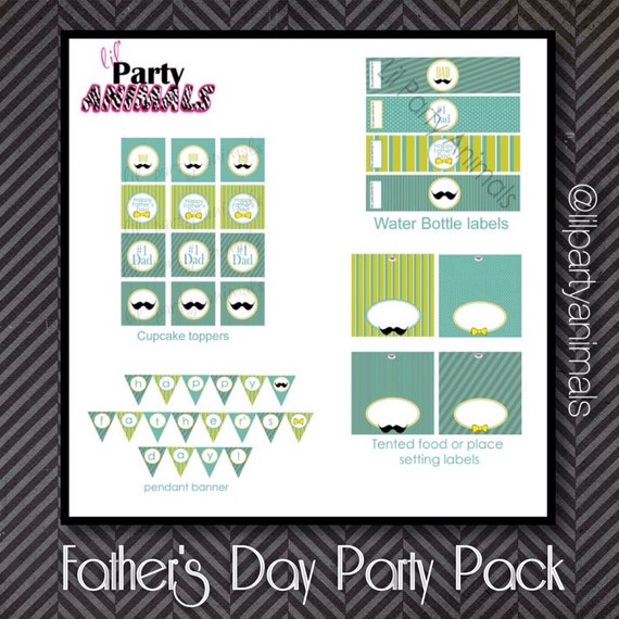 DIY Printable Father's Day Package INSTANT DOWNLOAD Il_570xn