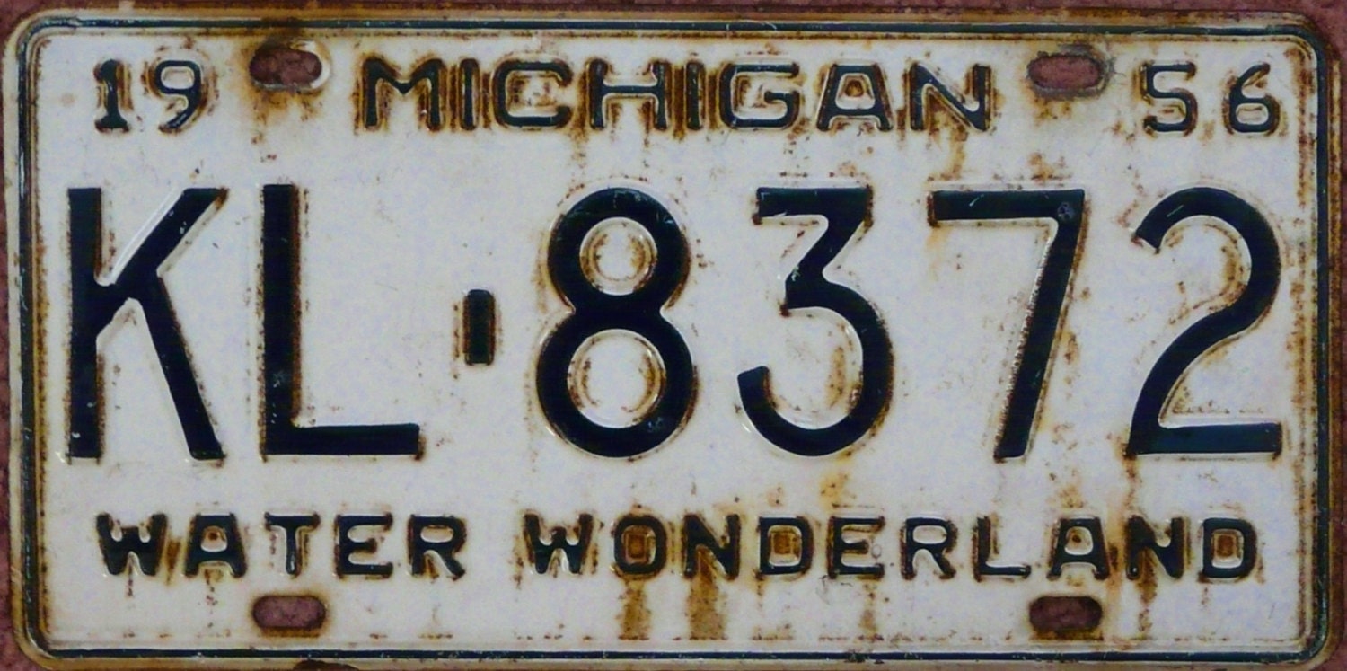 1956 michigan license plate theaterdelta
