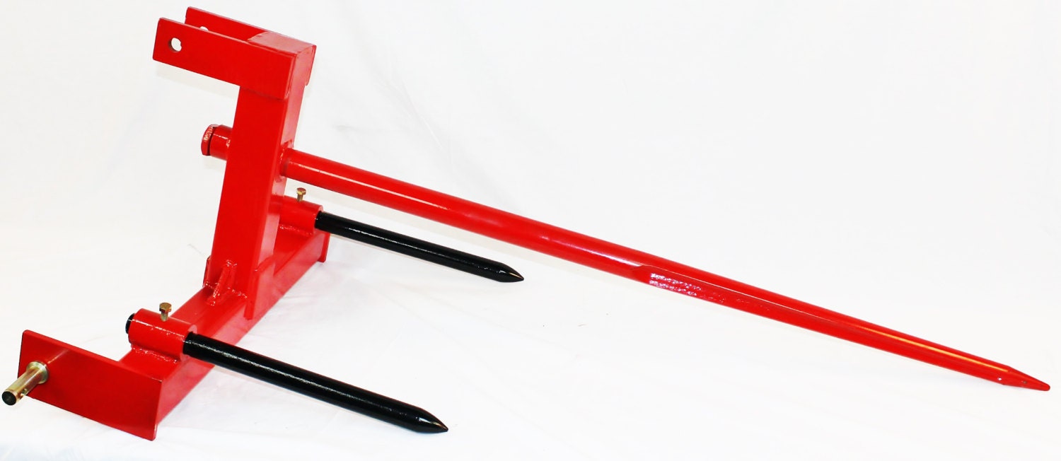 Cat 1 Hay Spear 3 Point Attachment tractor bale spike I also