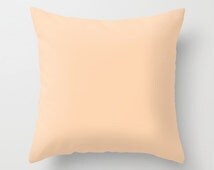 Unique peach pillow related items Etsy
