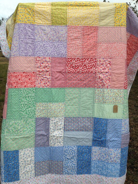 1930s Reproduction Quilt by kustomkwilts on Etsy