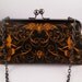 witchery black clutch