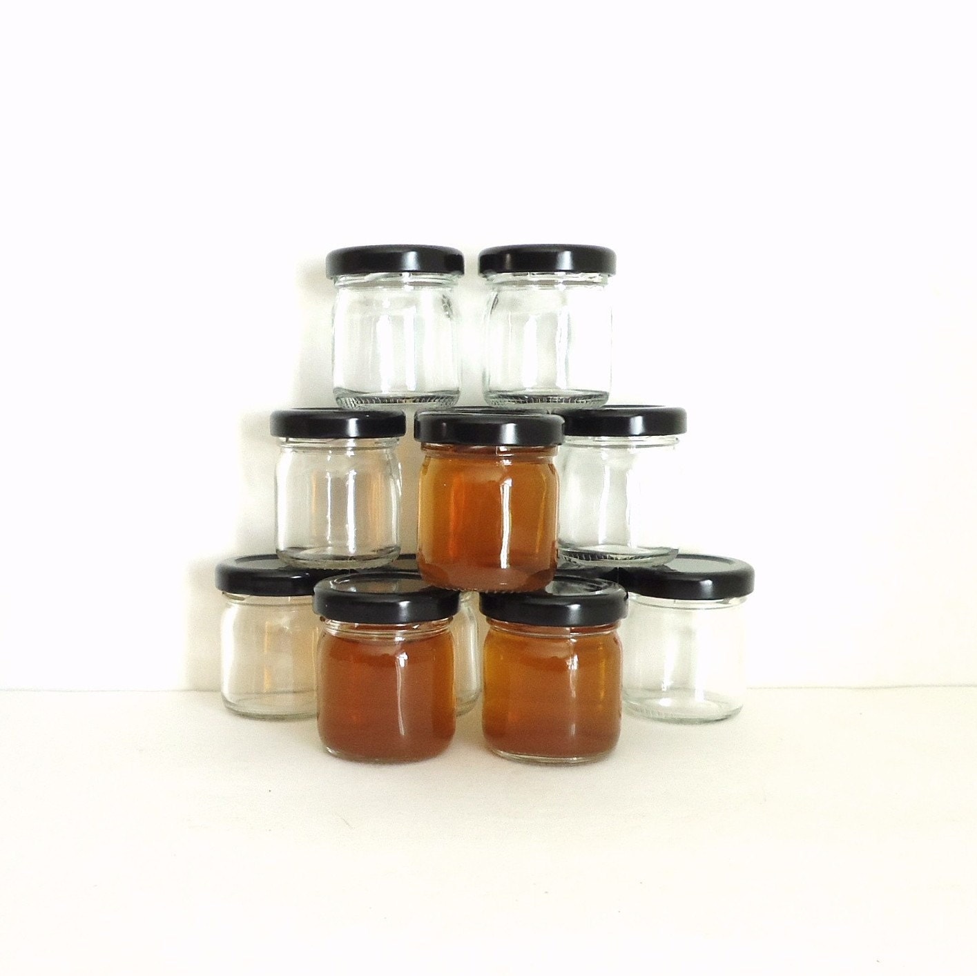 Rustic Wedding Shot Glasses Small Jars Sample Jars Bulk 6513