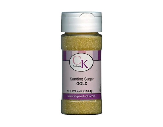 Gold Sanding Sugar - Cake Cookies Cupcake Sprinkles - Baking Candy Making Party Supplies Il_570xn