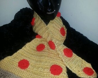 Yummy pizza scarf. . . Nom Nom Nom