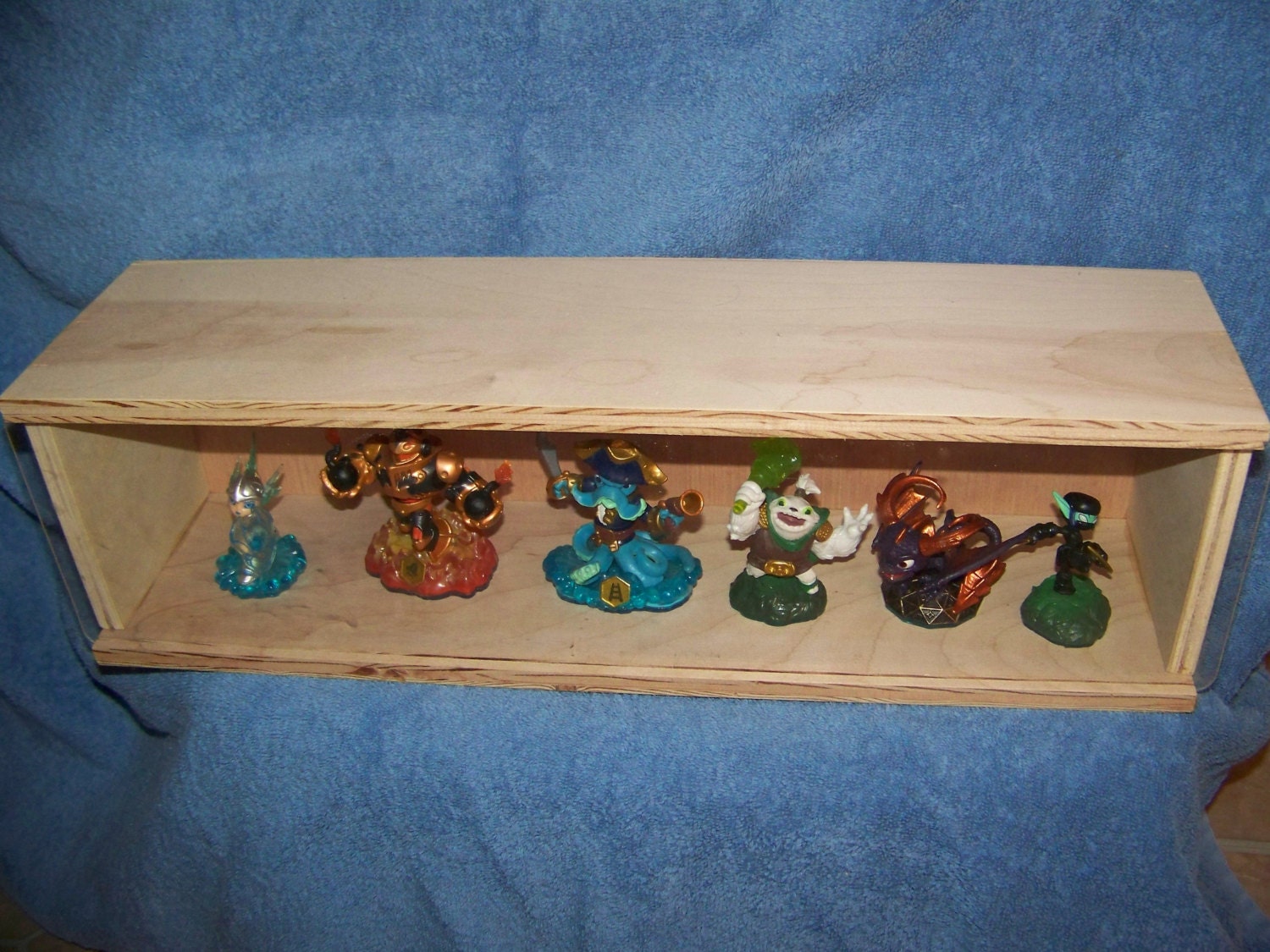 Display case display box curio wooden box hardwood model