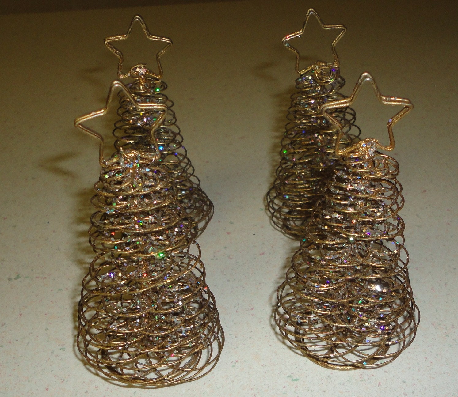 gold tone wire christmas decor tree decoration glitzy by gold tone wire christmas decor tree decoration glitzy by