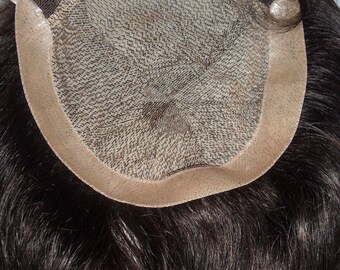 6x6 Full Lace Silk Top Closure Indian Remy Remi 100% Human Hair Partial Wig Choose Length / Texture