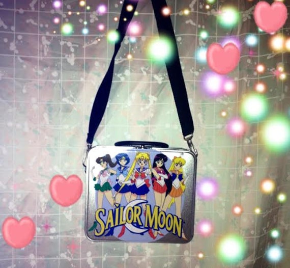 kawaii vintage sailor moon lunch box by dontfearthereaperbb