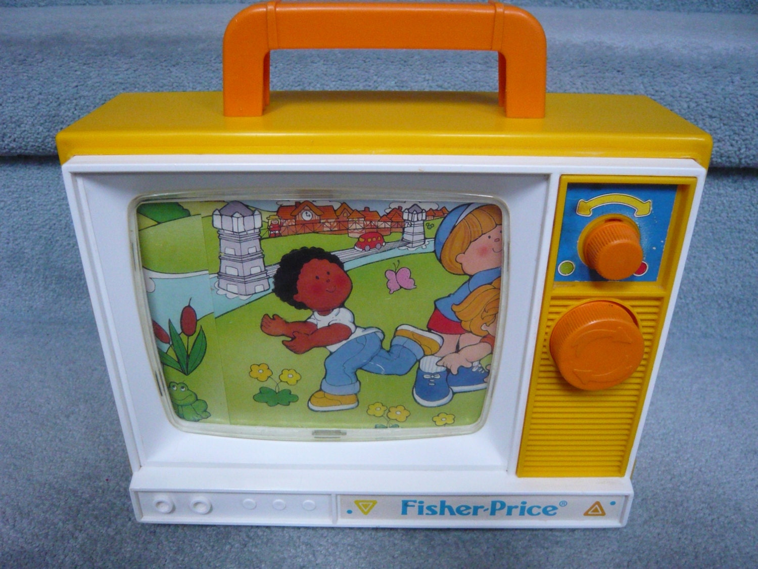 fisher price musical box