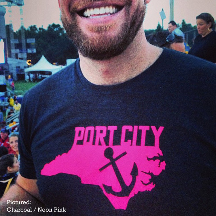 PORT CITY Wilmington North Carolina State TShirt by HomelandTees