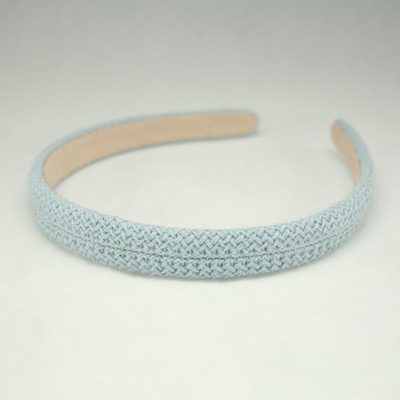 1pc of 15mm 3/16 Plastic headband Baby Blue color