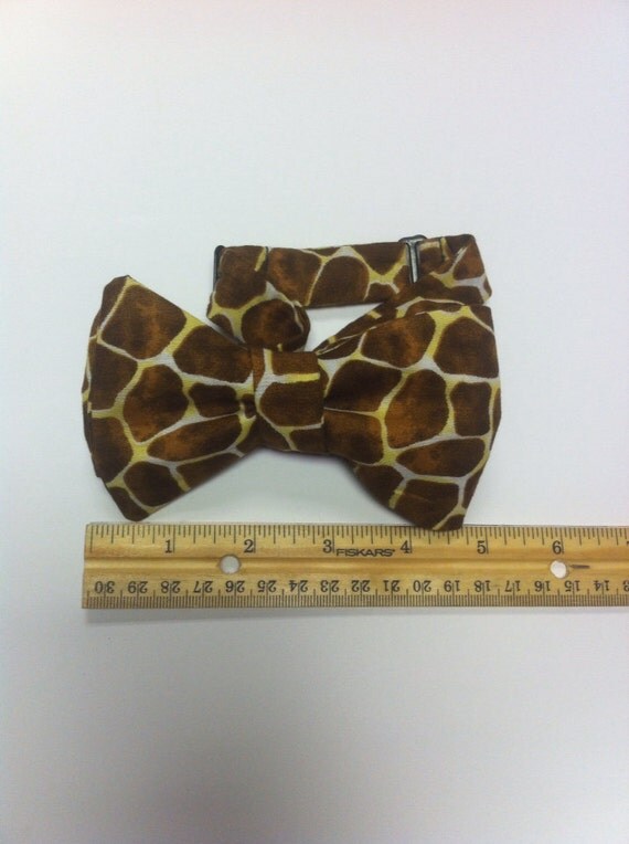 Giraffe Formal Wedding Prom Adjustable Selftie/Pretied Bowtie Il_570xn