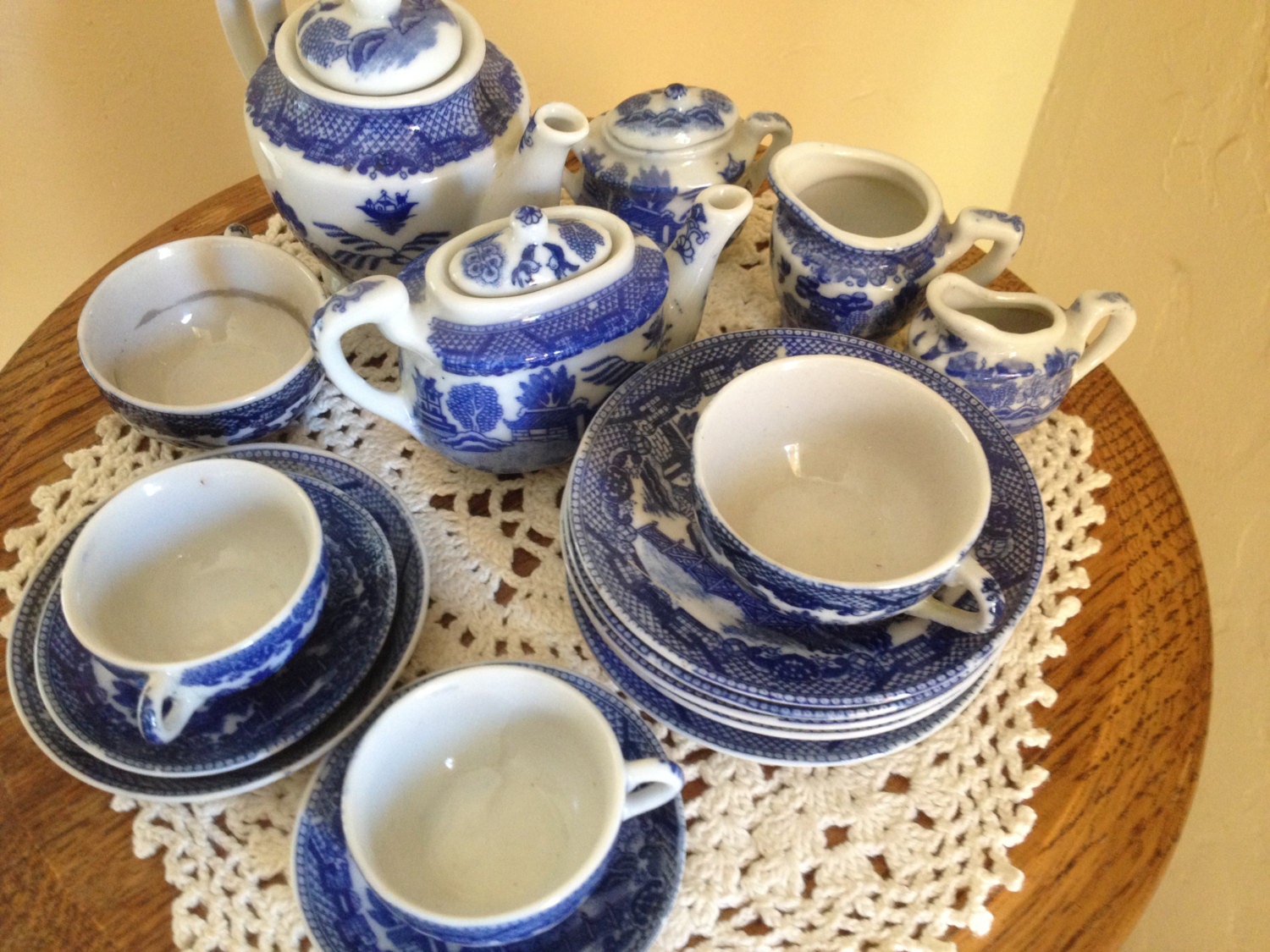 vintage miniature tea sets