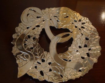 Vintage Silver Trivet