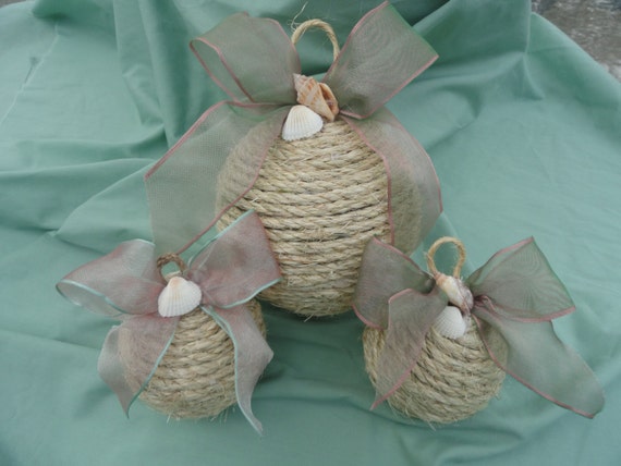 set of three coastal christmas ornaments nautical ornament set of three coastal christmas ornaments nautical ornament
