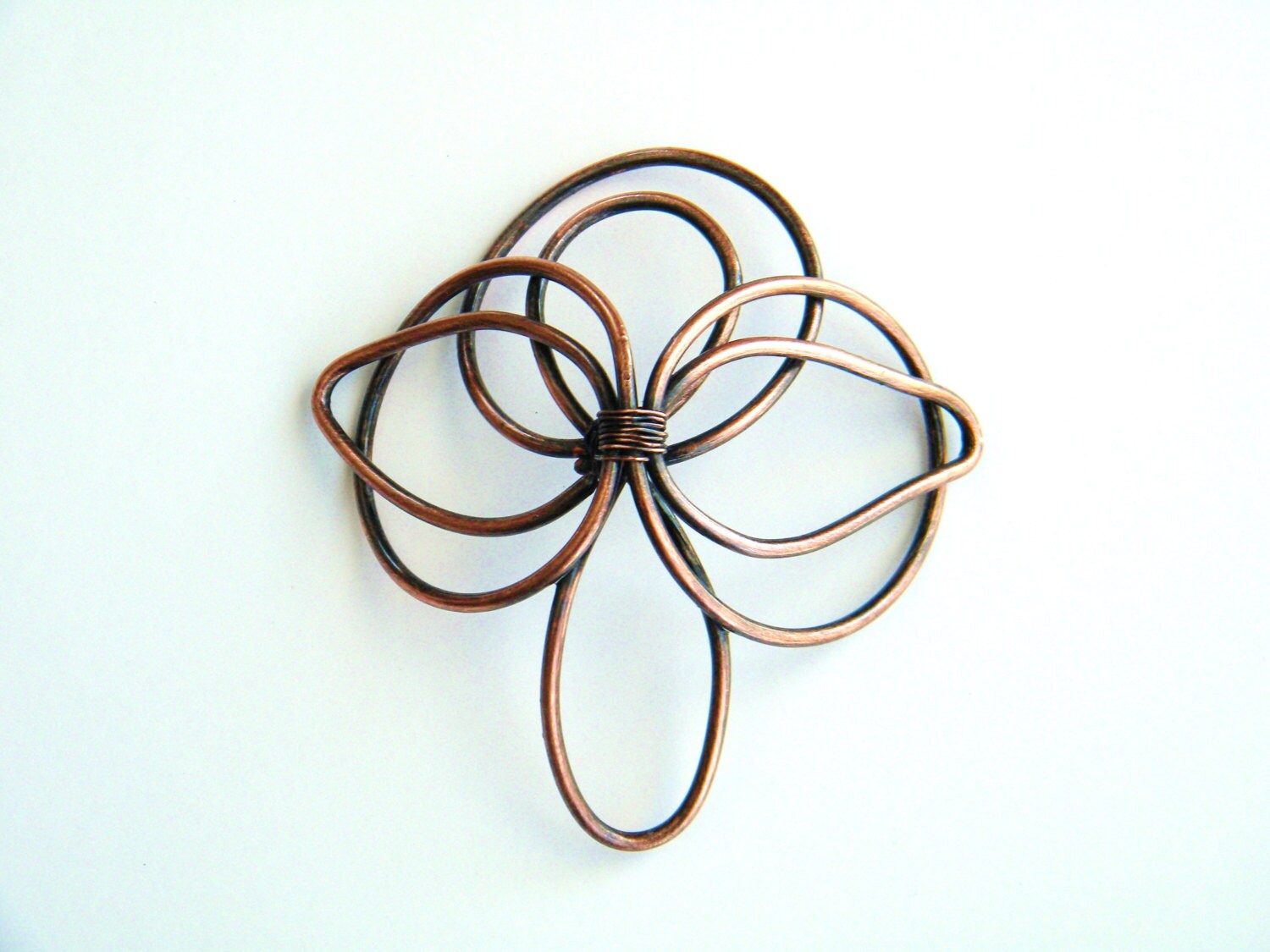 Angel Hair Slide Hair Accessories Copper Hair Barrette