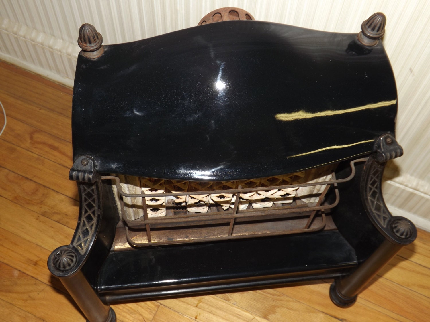 Vintage Humphrey Radiant Fireplace Fire Stove Natural Gas