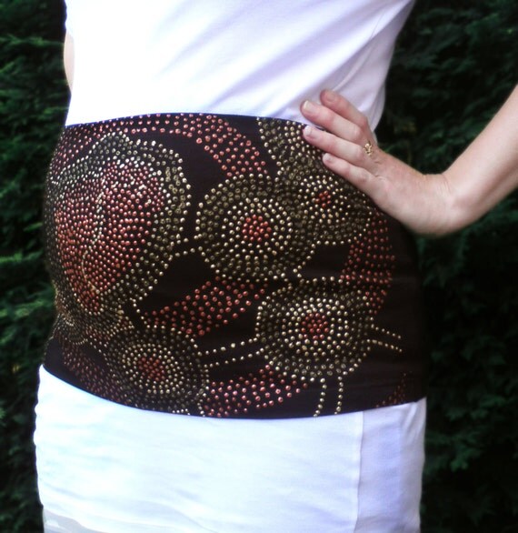 Pitter Patter Aboriginal Maternity Belly Band in by 99Ballons