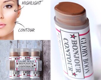 Bonjour Contour, organic contour makeup, contour stick, mineral makeup, paraben free, talc free, bath and beauty