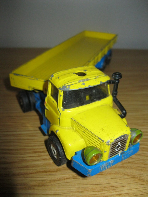 Vintage die cast articulated CORGI toy truck by 20thCenturyStuff