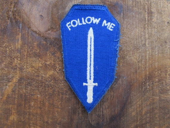 World War II Infantry School Patch Follow Me Patch