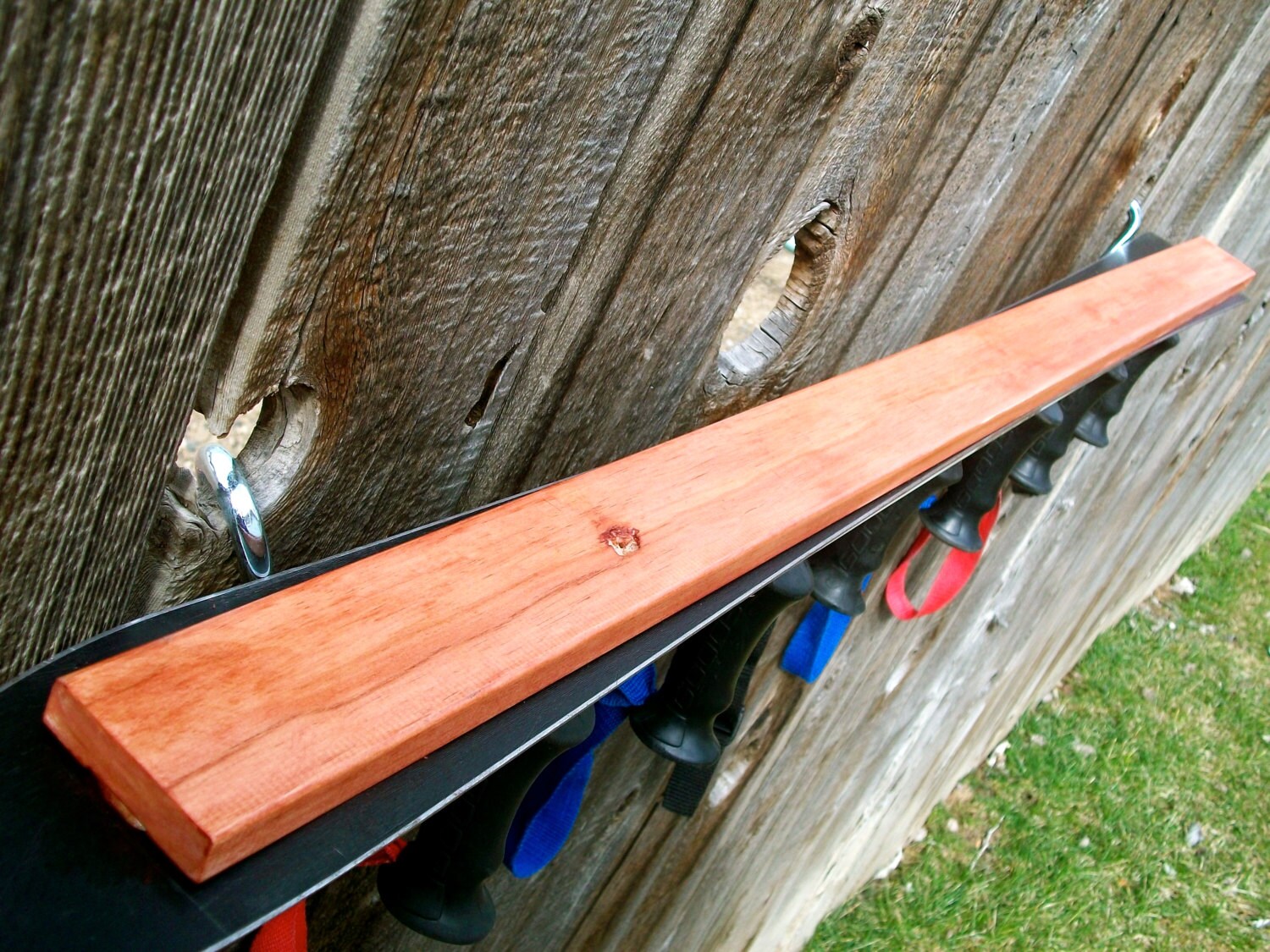 Dynastar Ski and Ski Pole Hanging Wall Coat Rack