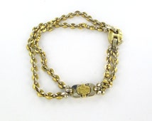 Popular items for yellow gold bracelet on Etsy